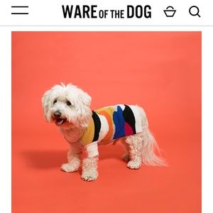 Ware of the Dog abstract dog sweater